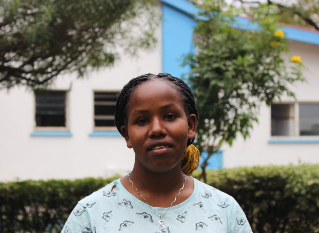 Young woman portrait at KCH
