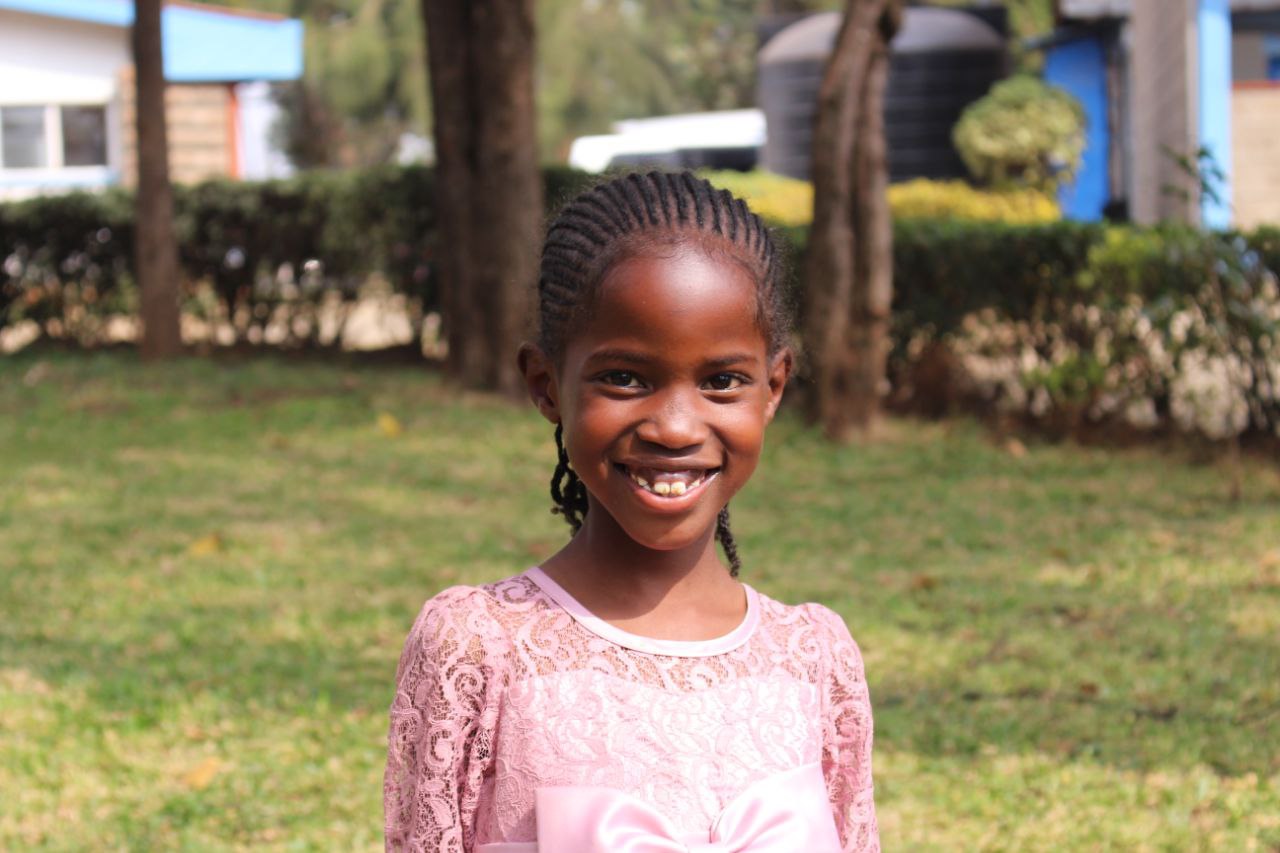 Young girl at Kenya Children's Home
