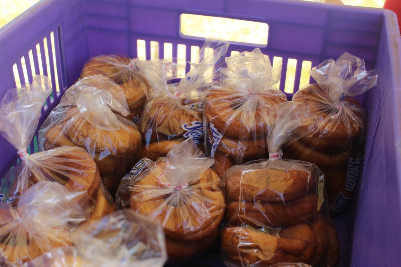 Mandazis and buns